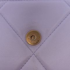 Quilted Lambskin 19 Wallet on Chain