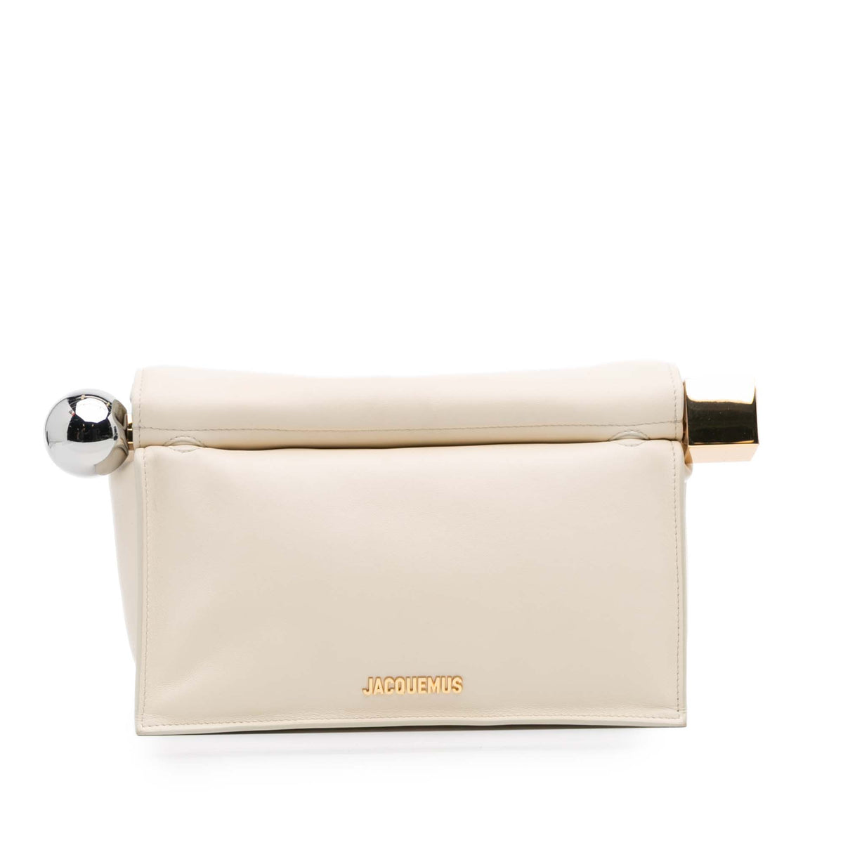 Smooth Calfskin La Pochette Rond Carre