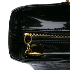 Large Patent Cannage Lady Dior