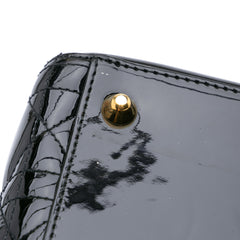 Large Patent Cannage Lady Dior