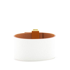 Bicolor Epsom Reversible Illusion Bracelet MM