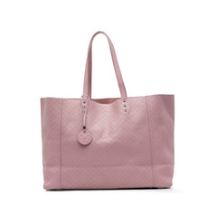 Leather Intrecciomirage Tote