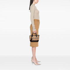 Haymarket Check Canvas Handbag