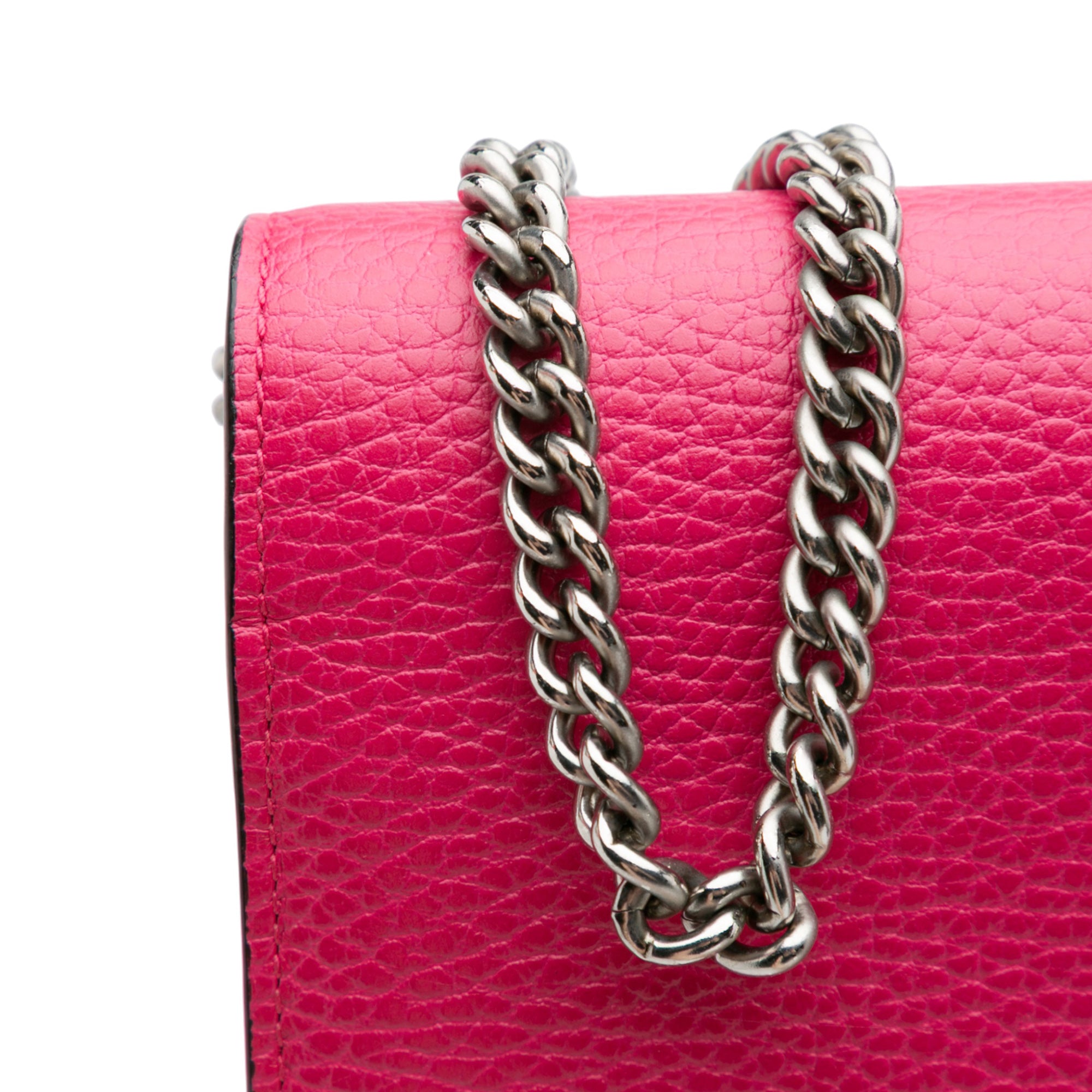 Mini Leather Dionysus Wallet on Chain