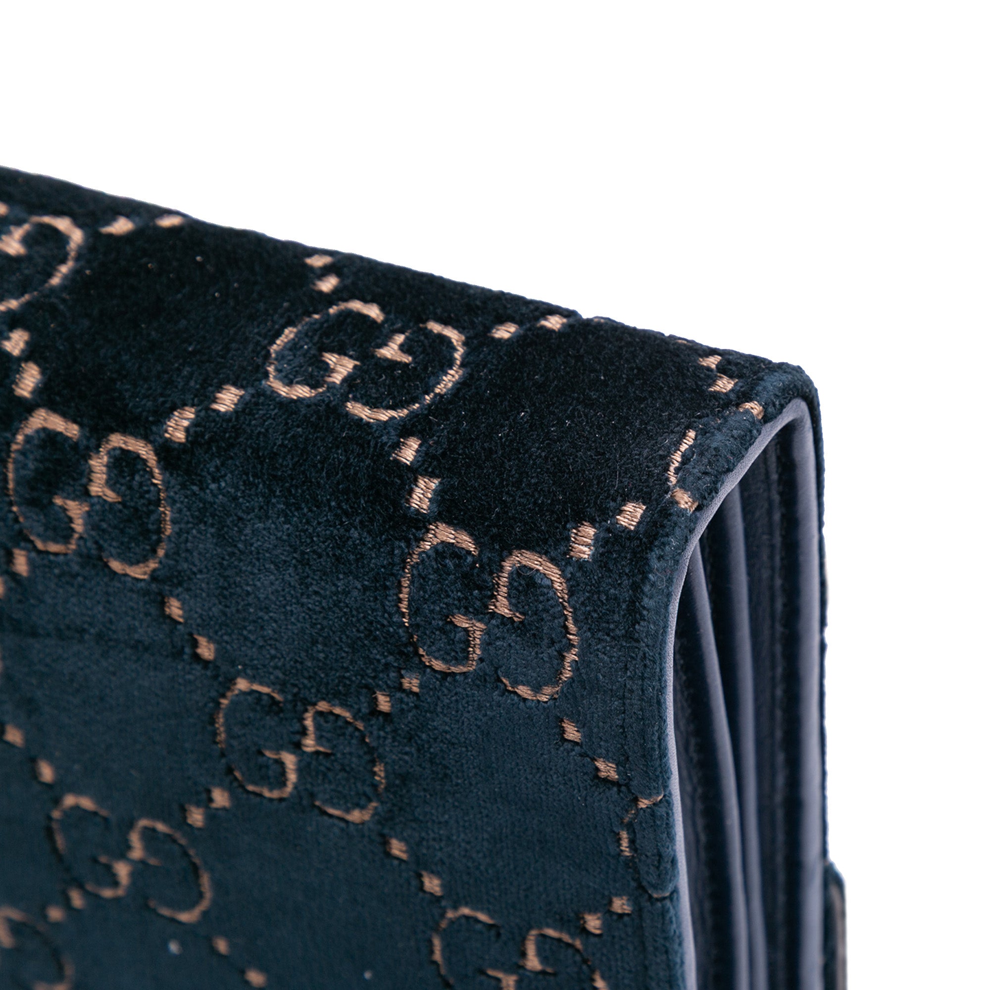 GG Velvet Dionysus Wallet on Chain