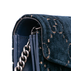 GG Velvet Dionysus Wallet on Chain