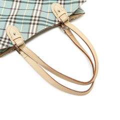 Nova Check Canvas Tote