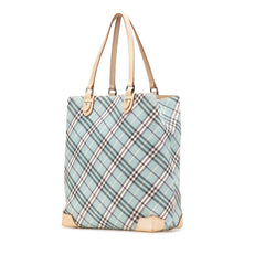 Nova Check Canvas Tote