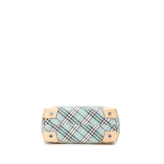 Nova Check Canvas Tote