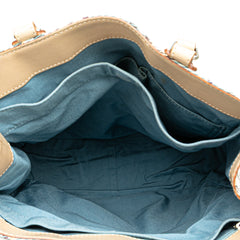 Nova Check Canvas Tote