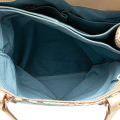 Nova Check Canvas Tote