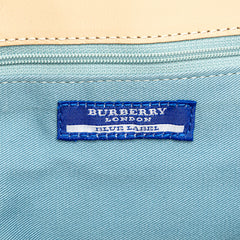 Nova Check Canvas Tote