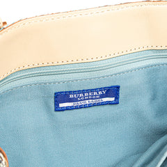 Nova Check Canvas Tote