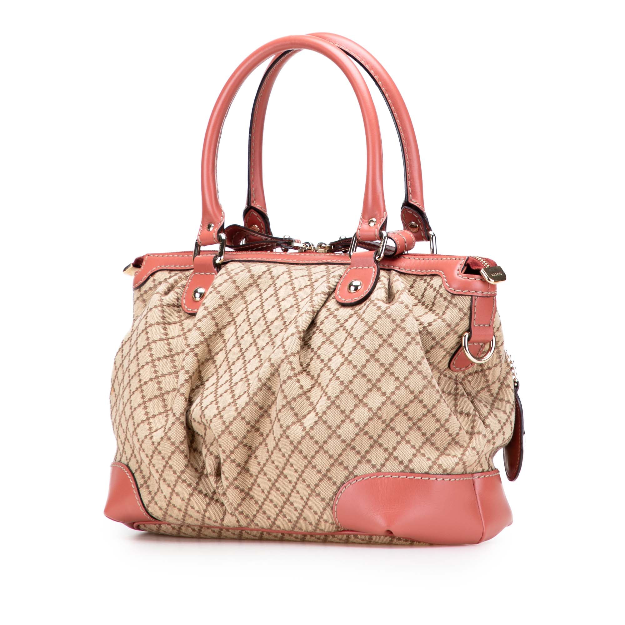 Diamante Canvas Sukey Satchel