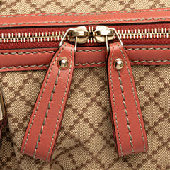 Diamante Canvas Sukey Satchel