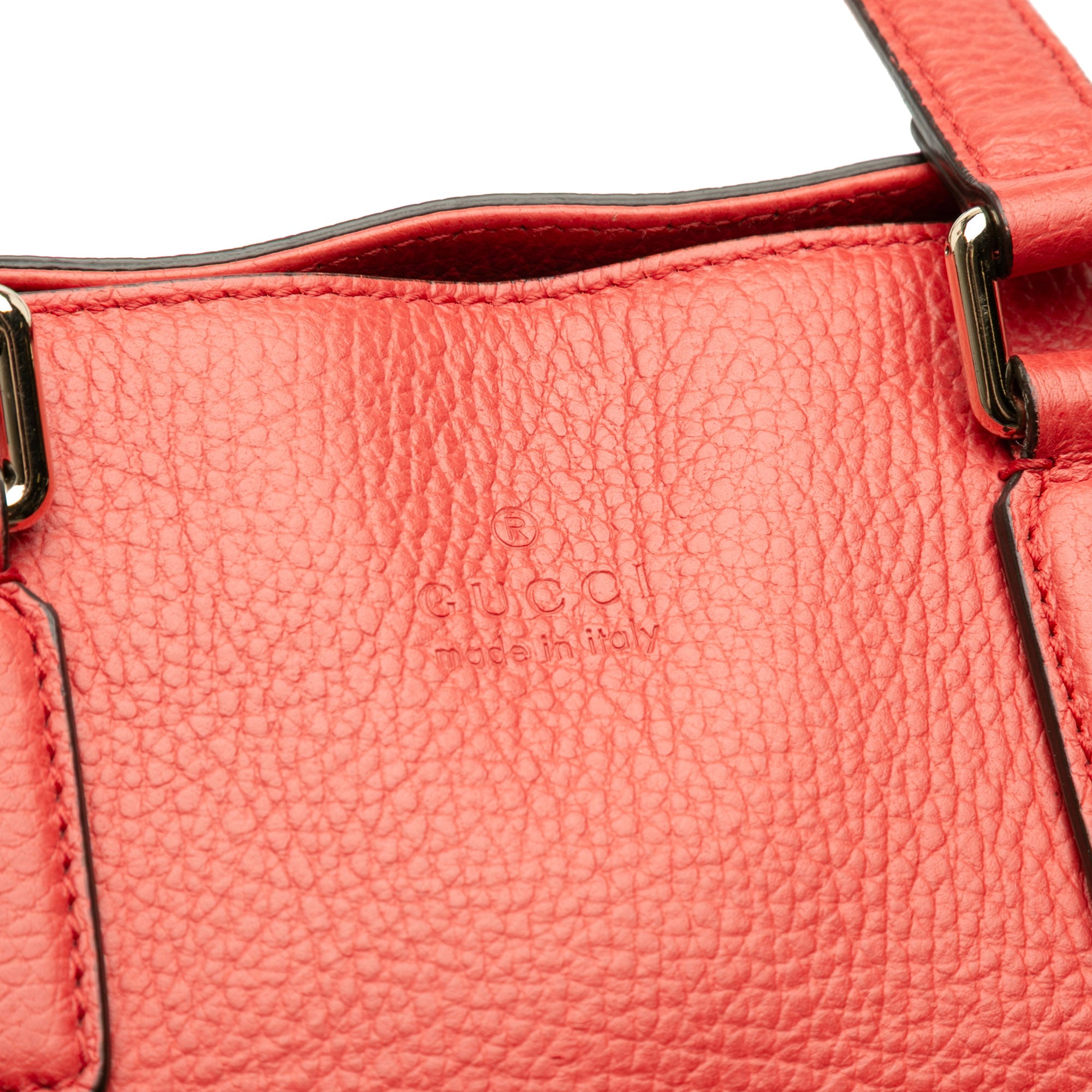 Leather Bamboo Tassel Satchel