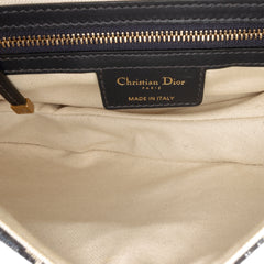 Oblique Canvas Saddle Bag