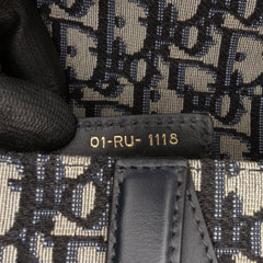 Oblique Canvas Saddle Bag