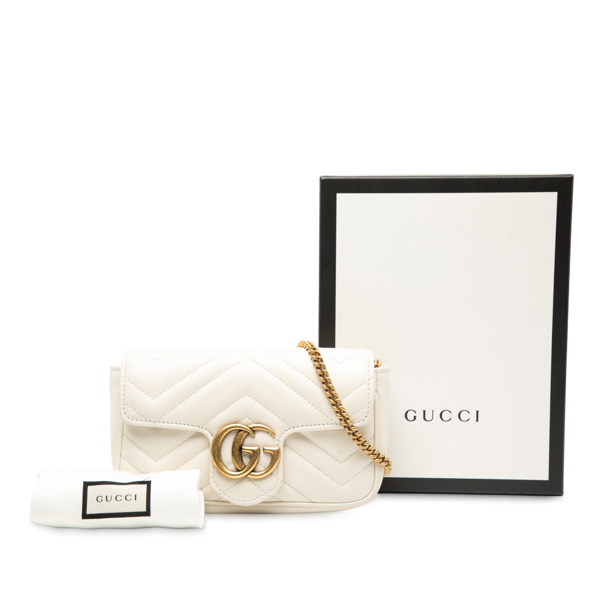 Mini GG Marmont Matelasse Leather Flap Crossbody