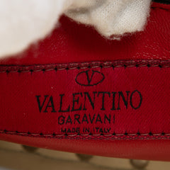 Medium Lambskin Rockstud Spike Satchel