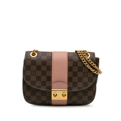 Damier Ebene Cuir Taurillon Wight
