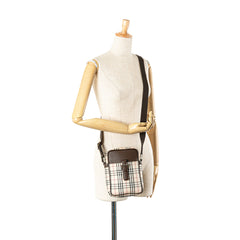 House Check Canvas Crossbody