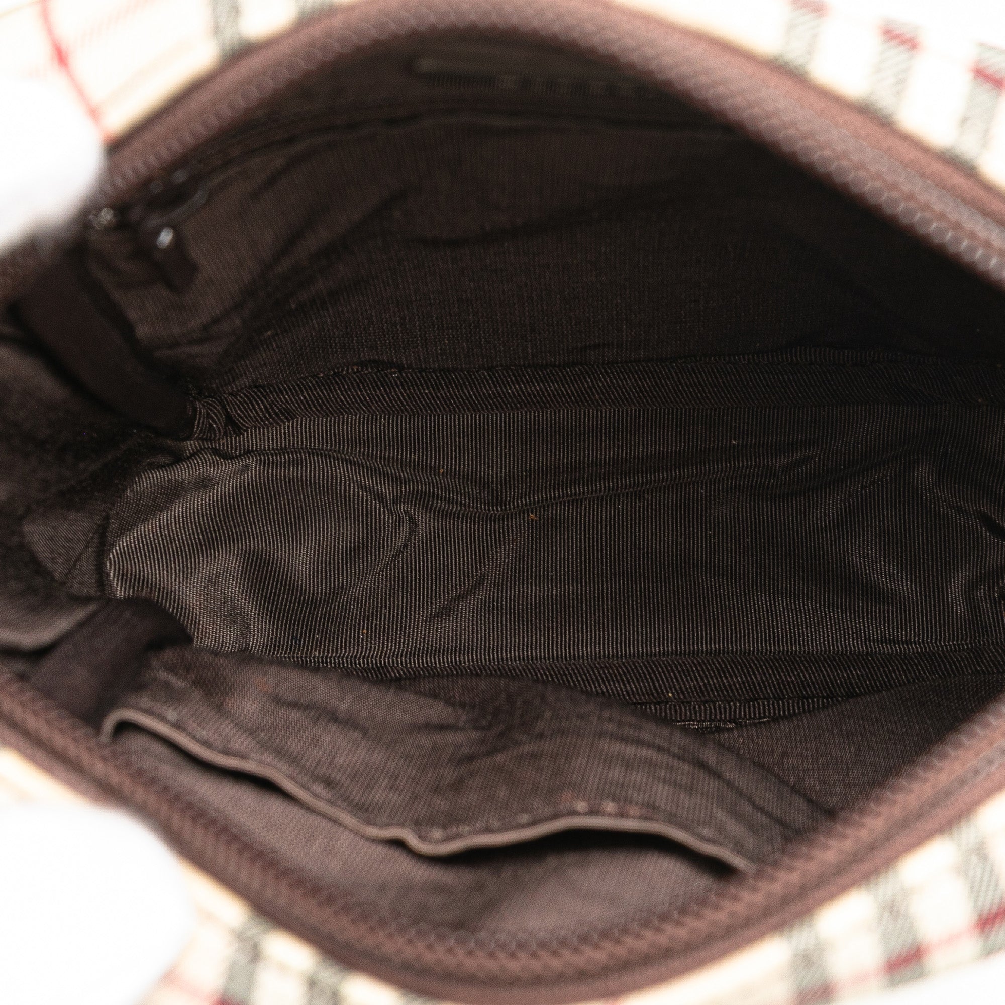 House Check Canvas Crossbody