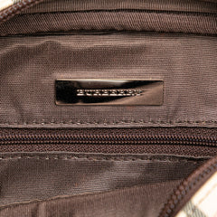 House Check Canvas Crossbody