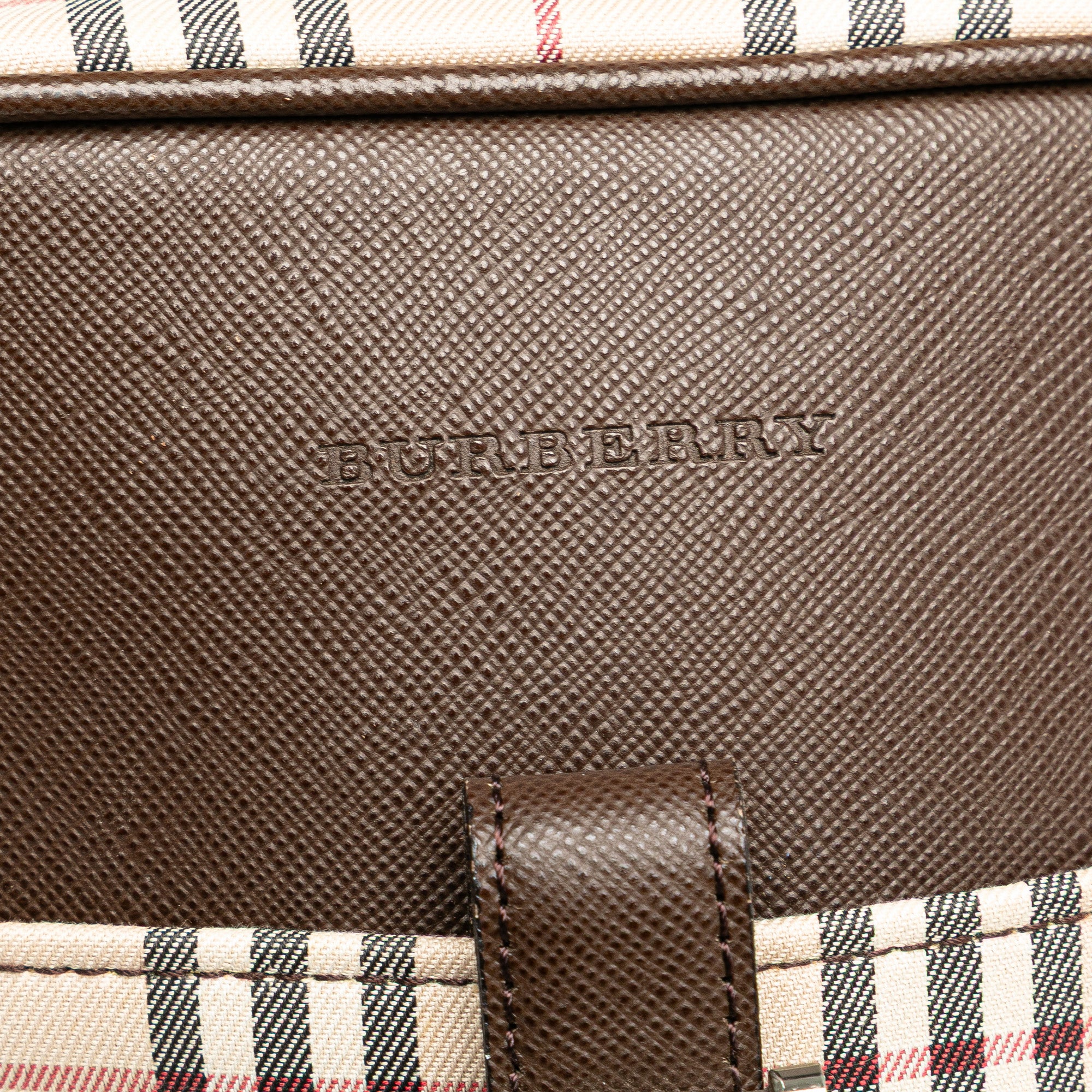 House Check Canvas Crossbody