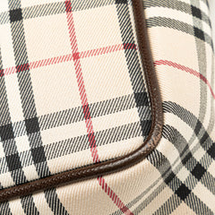 House Check Canvas Crossbody