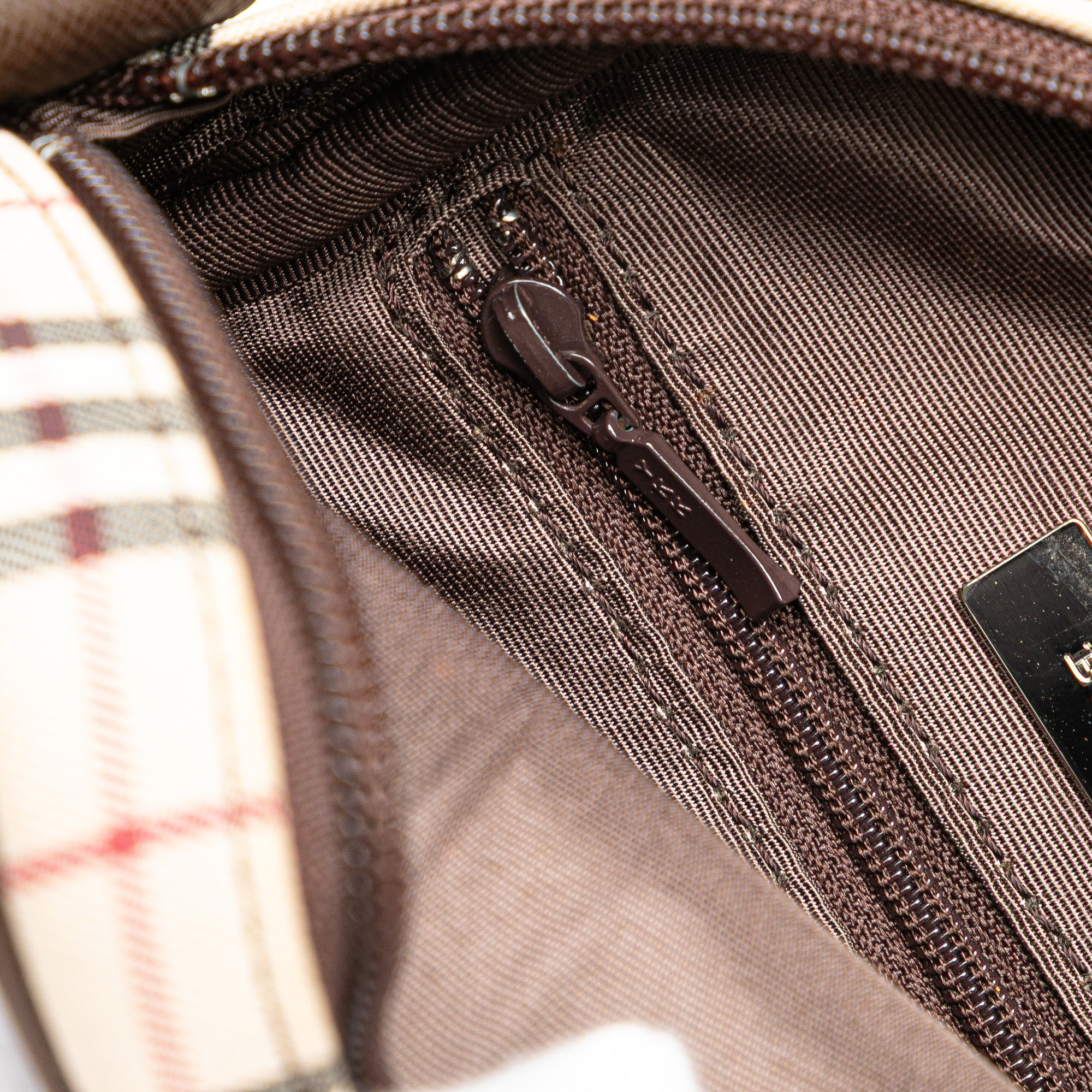 House Check Canvas Crossbody