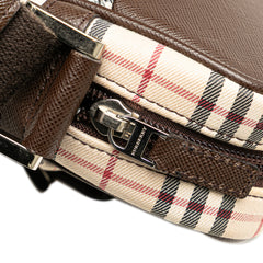 House Check Canvas Crossbody