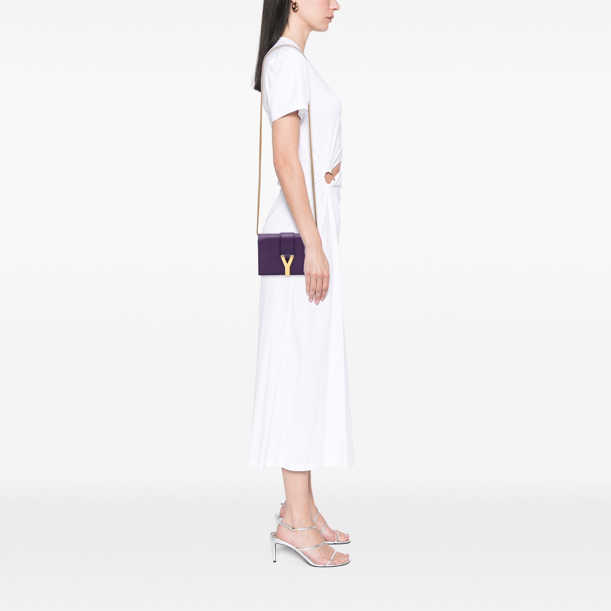 Mini Leather Chyc Ligne Crossbody