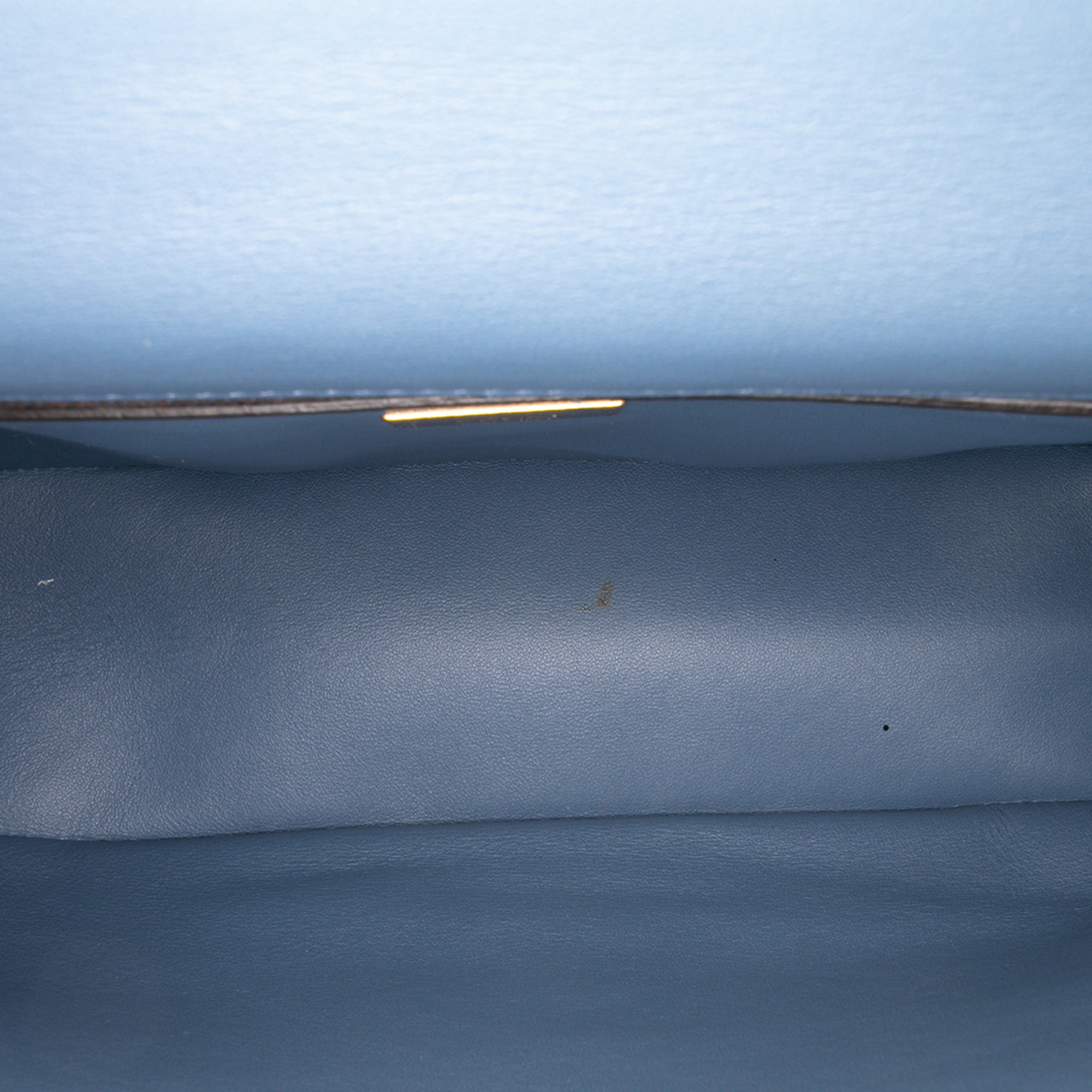 Large Zucca Embossed Leather Baguette Shoulder Bag