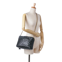 Quilted Lambskin Tassel Camera Bag