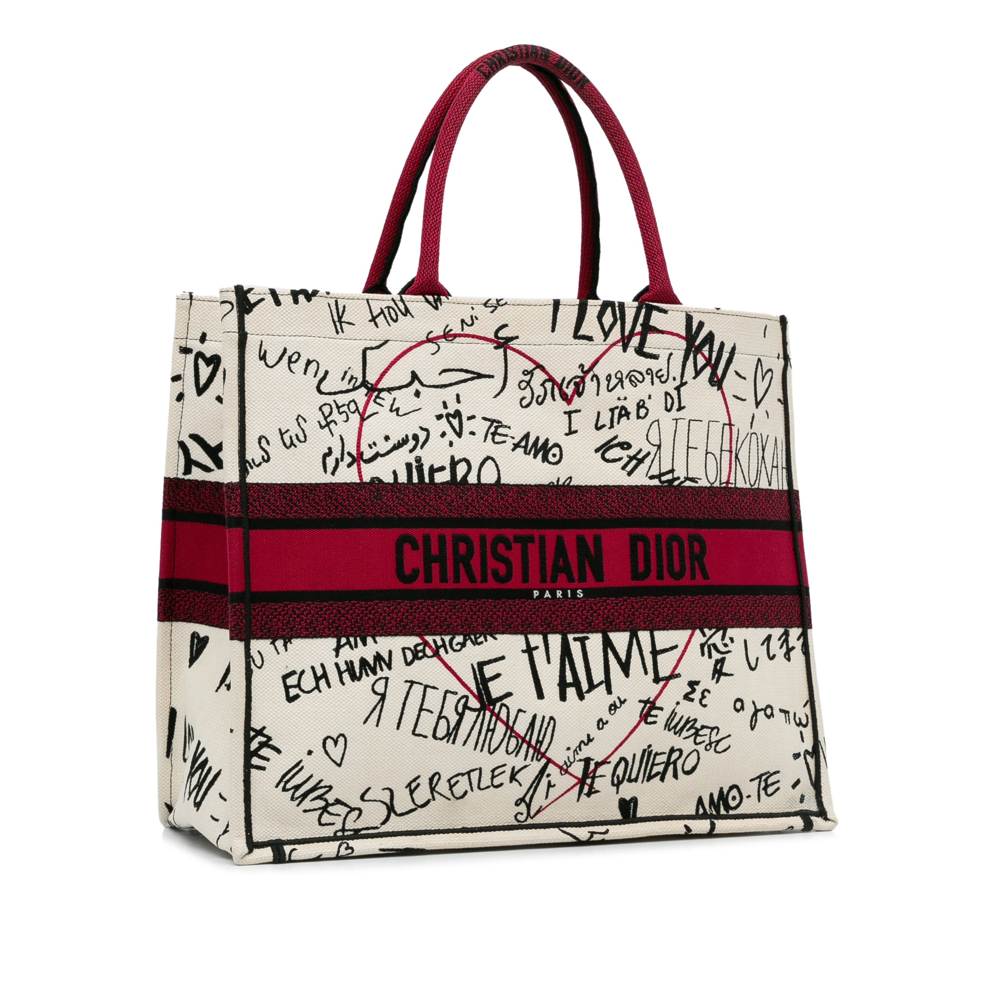 Large DiorAmour Graffiti Book Tote_1