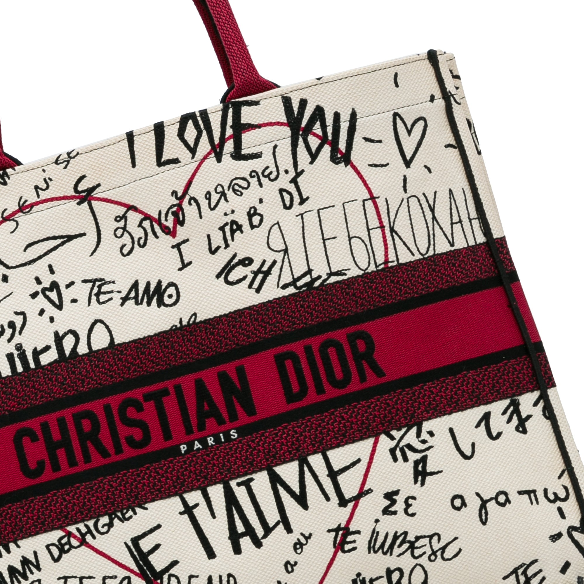 Large DiorAmour Graffiti Book Tote_7