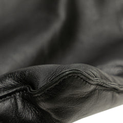Leather Anagram Flat Tote