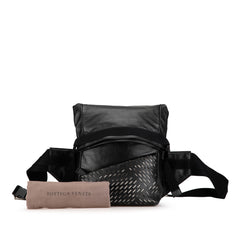 Perforated Leather Belt Bag