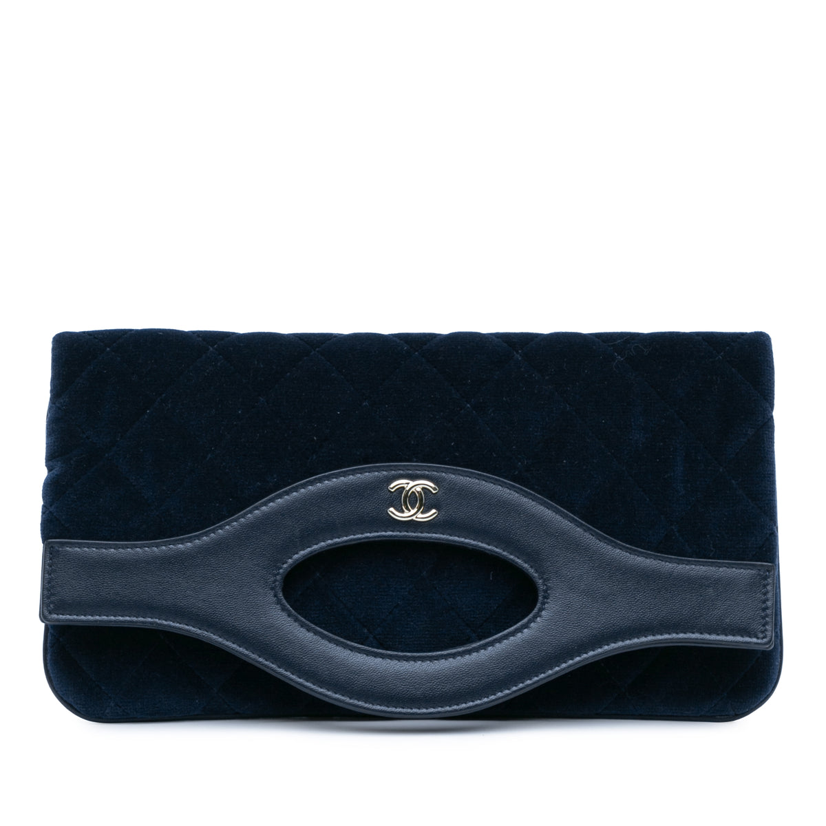 Quilted Velvet 31 Clutch