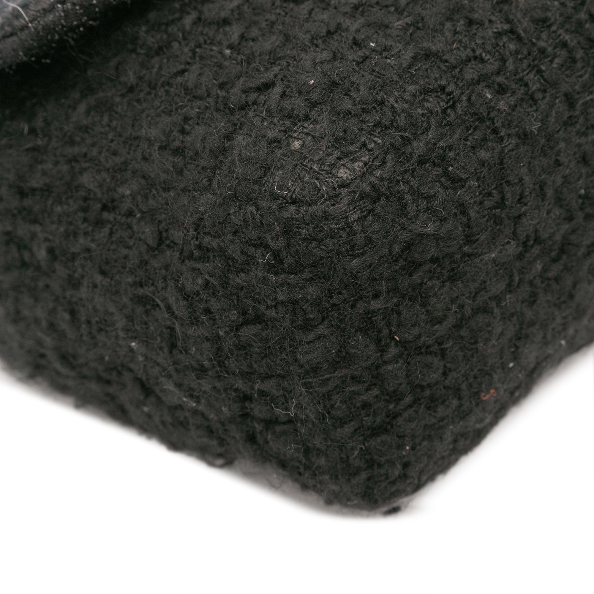 Jumbo Patchwork Tweed Flap