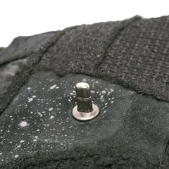 Jumbo Patchwork Tweed Flap