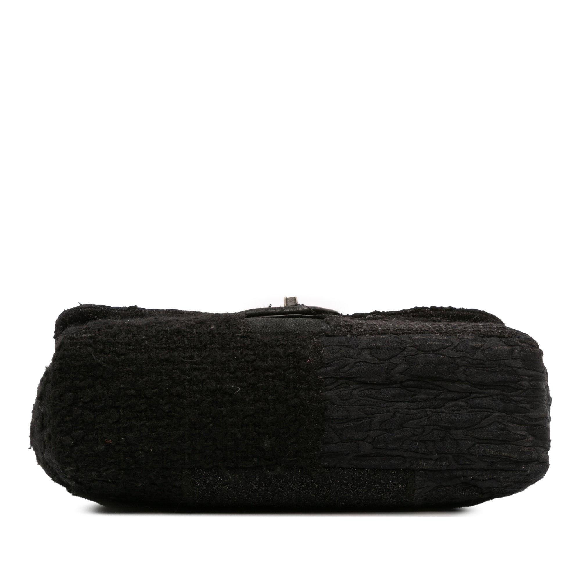 Jumbo Patchwork Tweed Flap