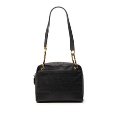 Triple CC Caviar Zip Tote