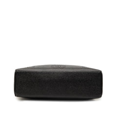 Triple CC Caviar Zip Tote