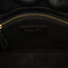 Mini Calfskin Embroidered Lady Dior