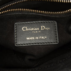 Mini Calfskin Embroidered Lady Dior