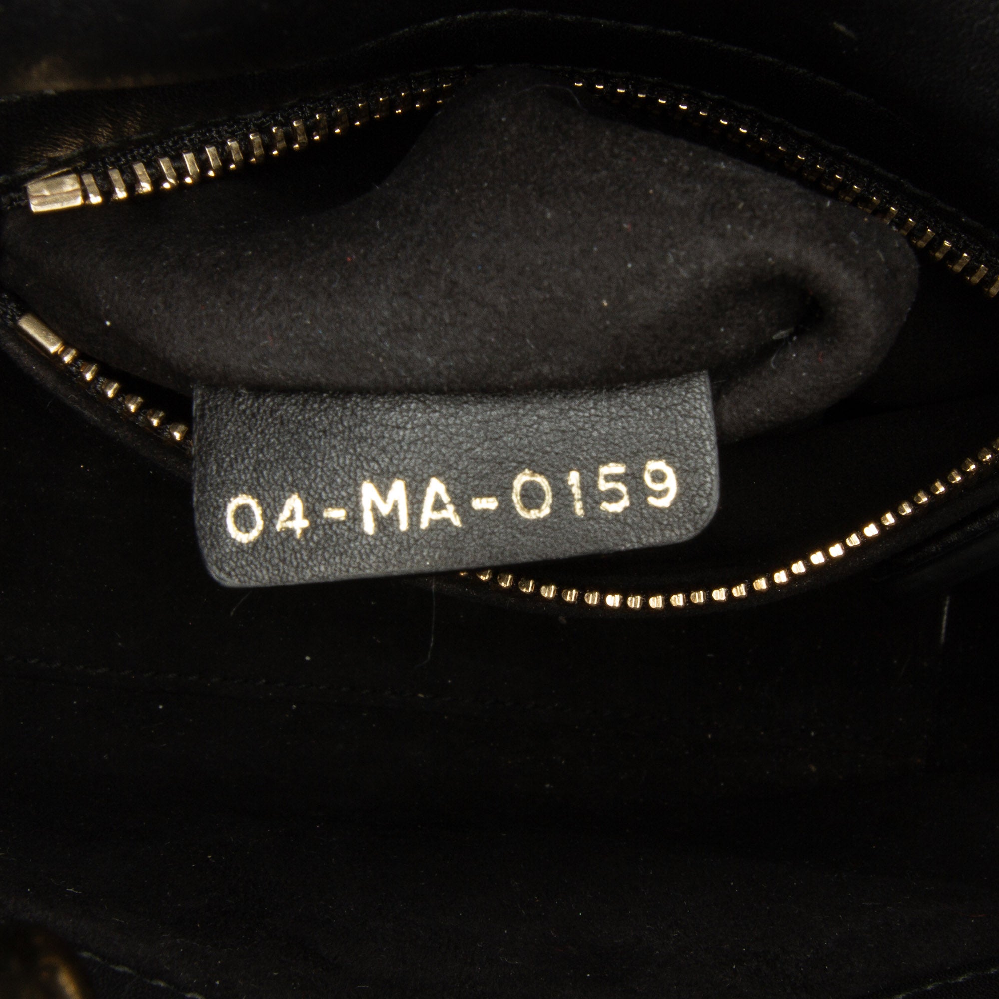 Mini Calfskin Embroidered Lady Dior