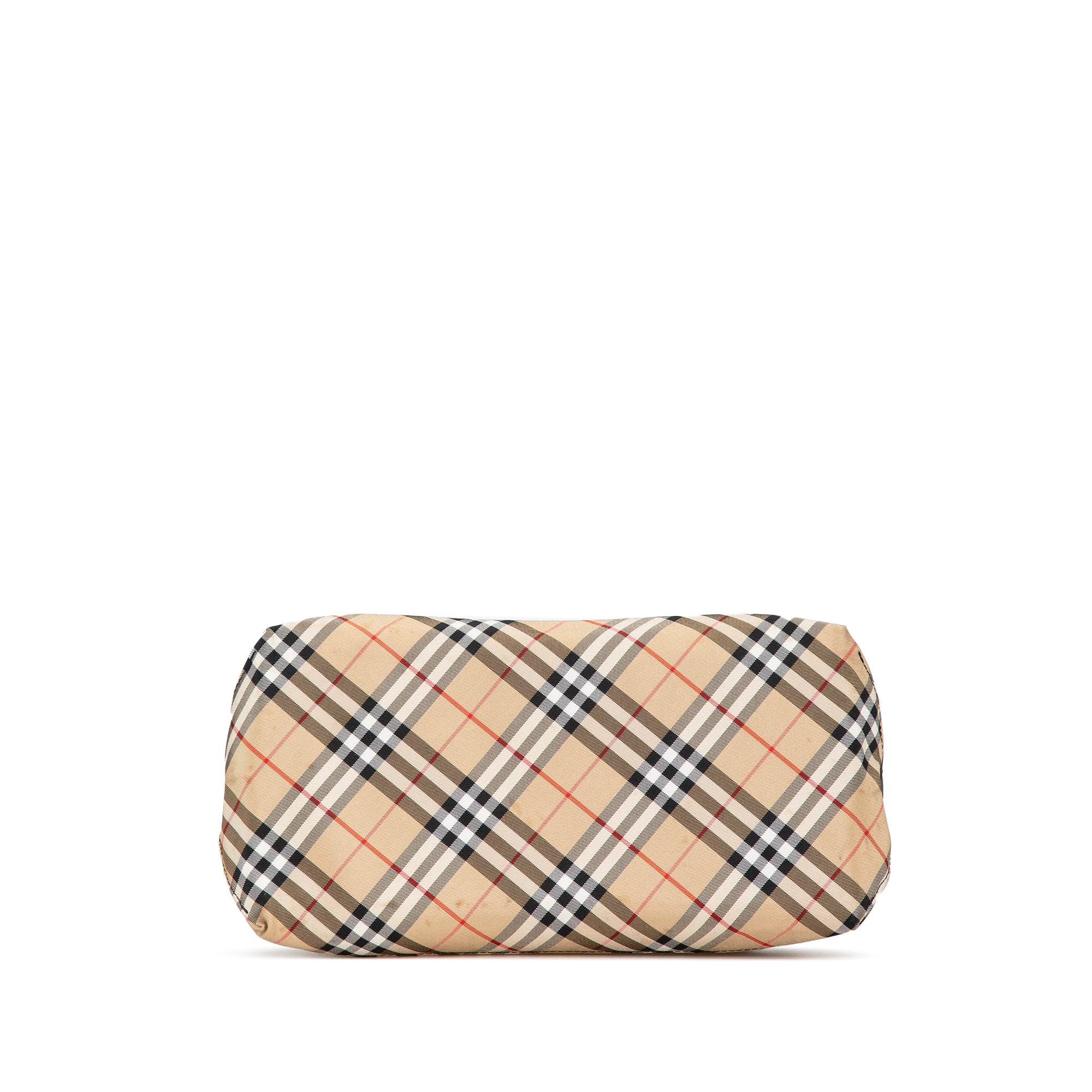 Nova Check Trimmed Nylon Tote