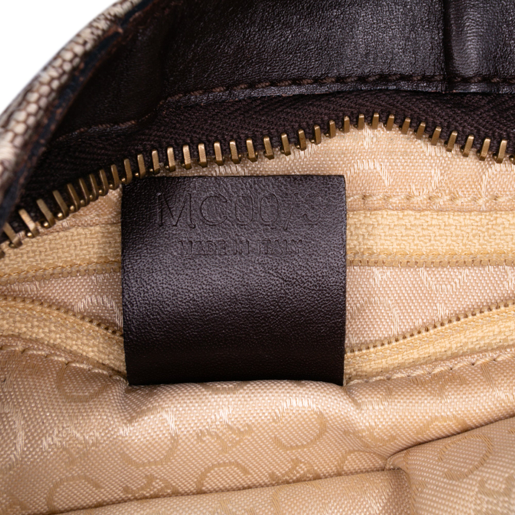 C Macadam Canvas Shoulder Bag
